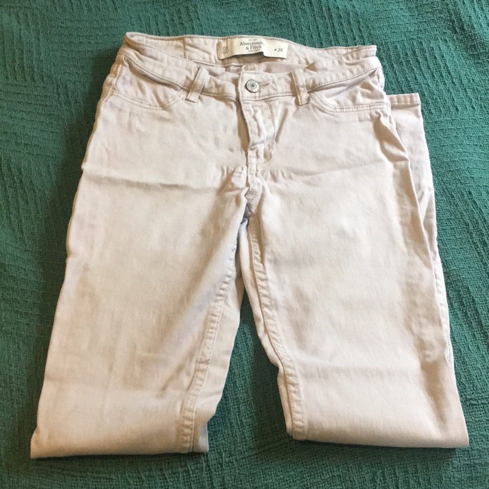 Abercrombie and Fitch khaki jegging
